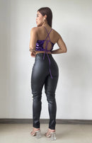 Croptop Tiras Lentejuela