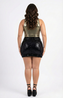 Body Cuello Alto Unicolor Manga Sisa