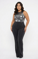 Body Cuello Alto Unicolor Manga Sisa