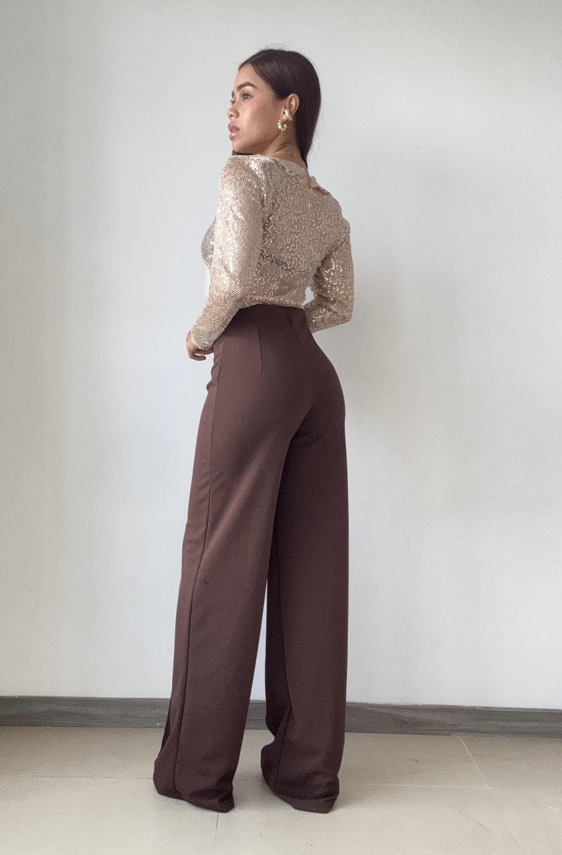 Blusa Corta Manga Larga