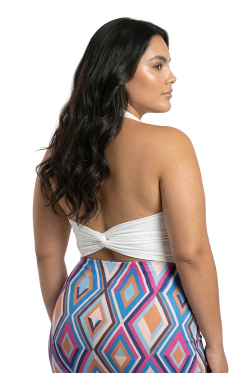Blusa Cuello Halter Plus