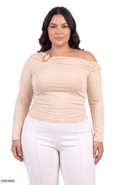 Blusa Manga Larga Con Herraje Plus