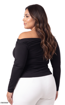 Blusa Manga Larga Con Herraje Plus