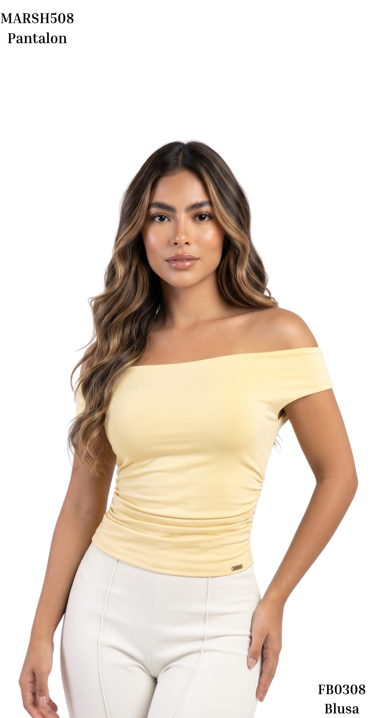 Blusa Cuello Bandeja Unicolor