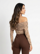 Body Manga Larga Cuello Bandeja Mayatex