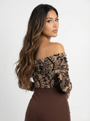 Body Manga Larga Cuello Bandeja Mayatex