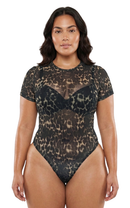 Body Manga Corta Cuello Redondo