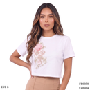 Camisa Manga Corta Aplicaciones Surtidas