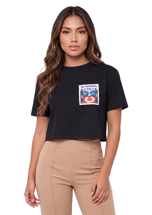 Camisa Manga Corta Aplicaciones Surtidas