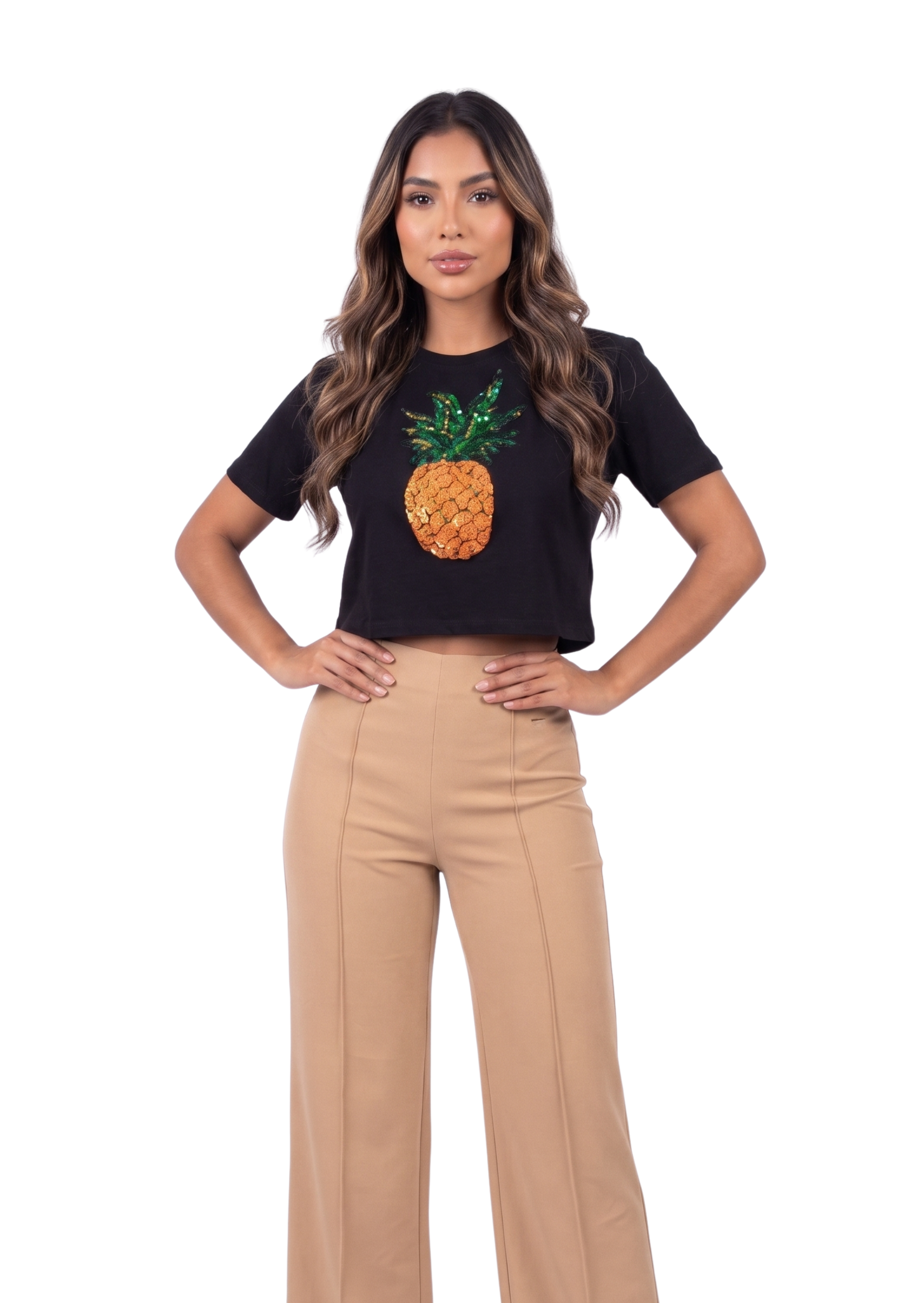 Camisa Manga Corta Aplicaciones Surtidas