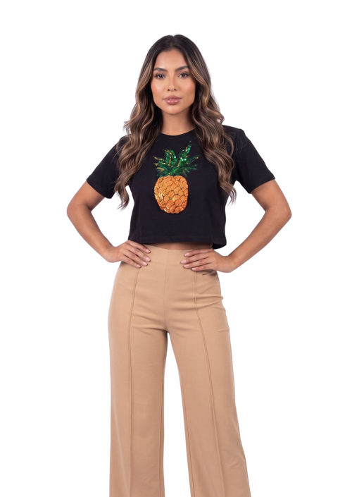 Camisa Manga Corta Aplicaciones Surtidas