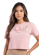 Camisa Manga Corta Aplicaciones Surtidas
