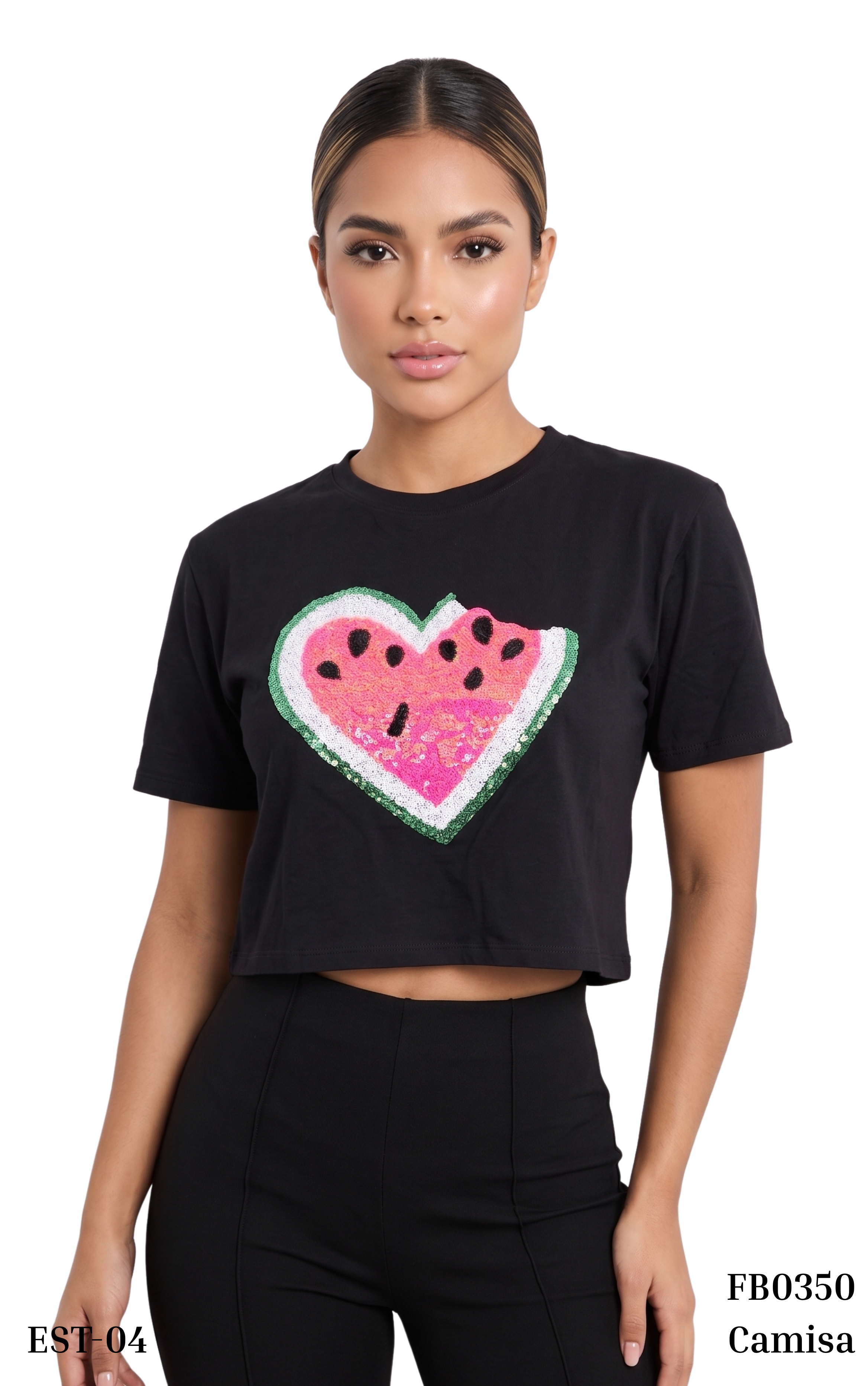 Camisa Manga Corta Aplicaciones Surtidas