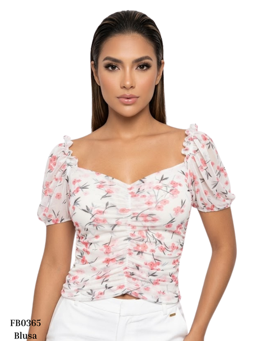 Blusa Mayatex Estampada