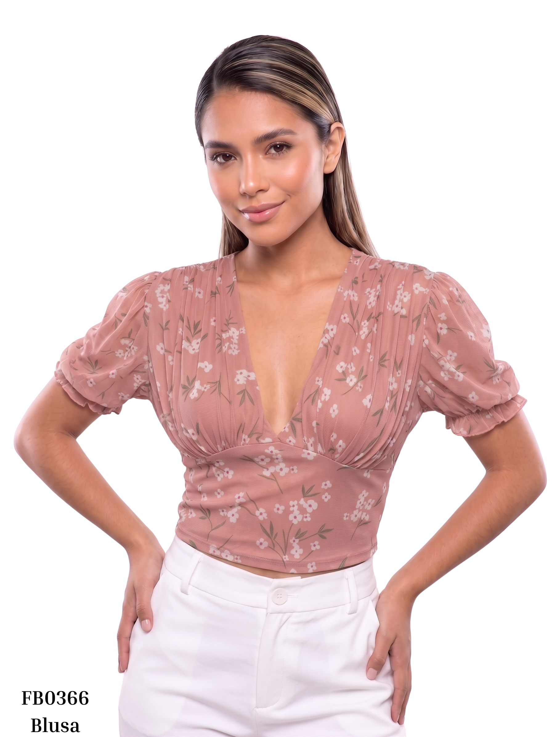 Blusa Cuello V Fajon