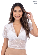 Blusa Mc Cuello V