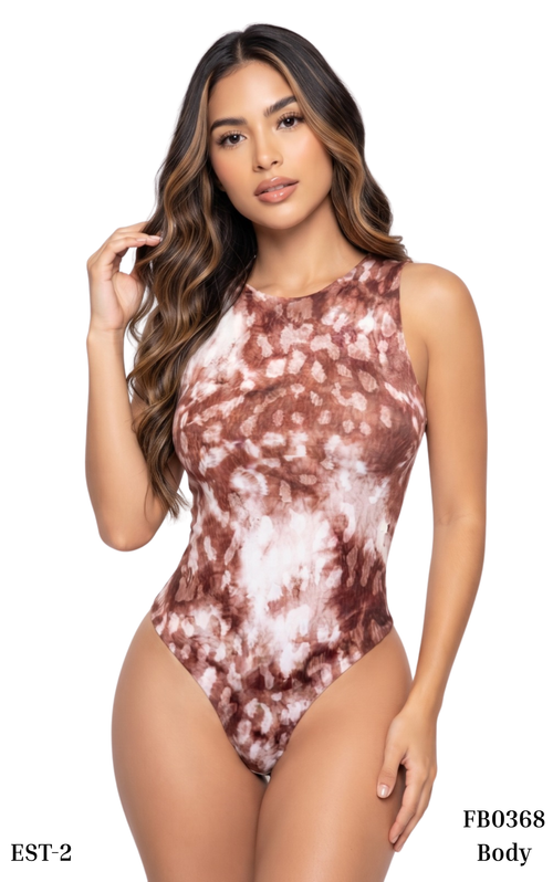 Body Manga Sisa Estampado