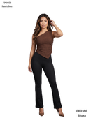 Blusa Asimetrica Surcido Lateral