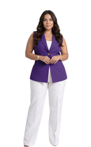 Blazer Sin Mangas Con Boton Plus