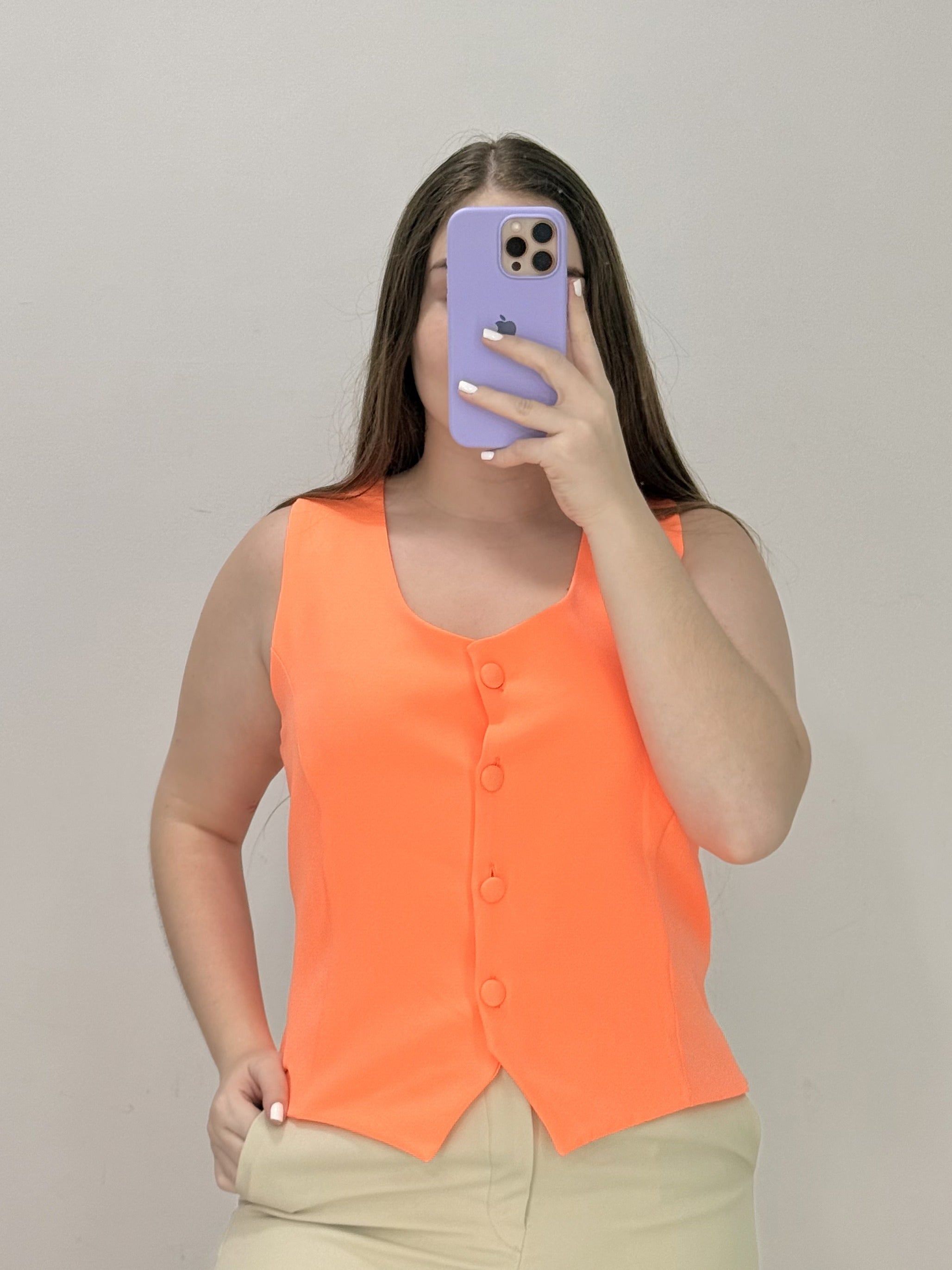 Cahaleco De Traje Sin Mangas Talla Plus