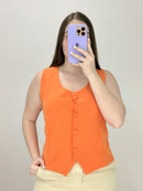 Cahaleco De Traje Sin Mangas Talla Plus