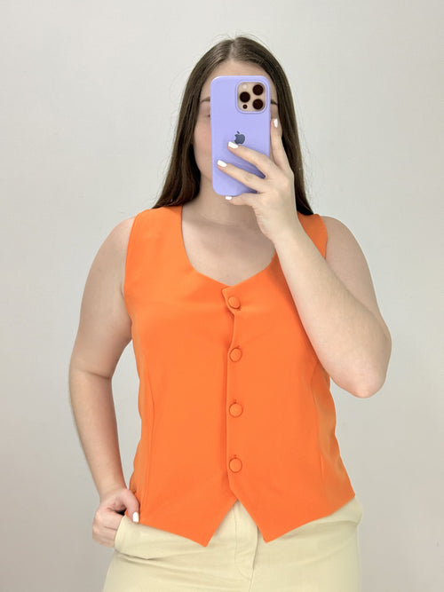 Cahaleco De Traje Sin Mangas Talla Plus