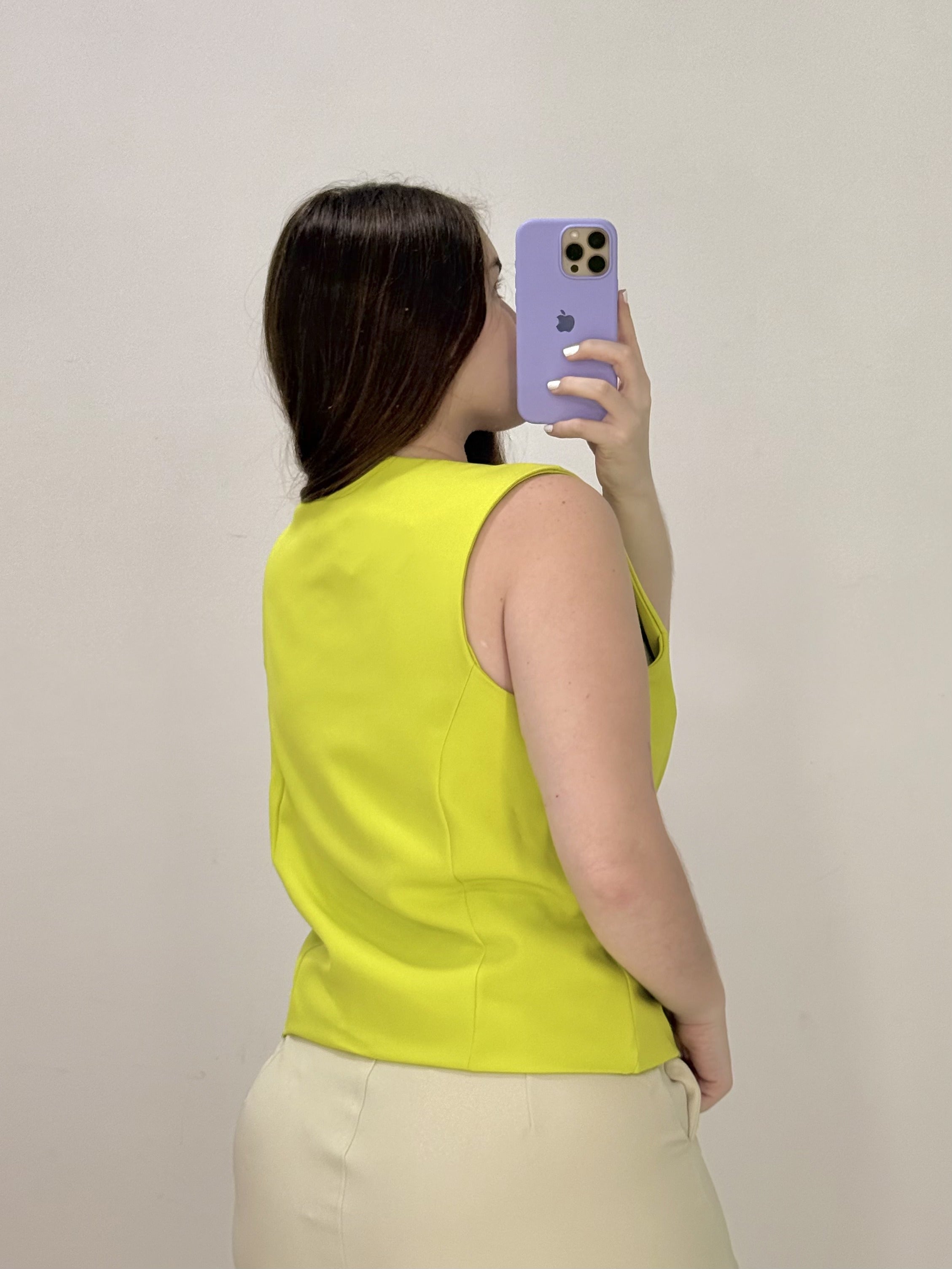 Cahaleco De Traje Sin Mangas Talla Plus