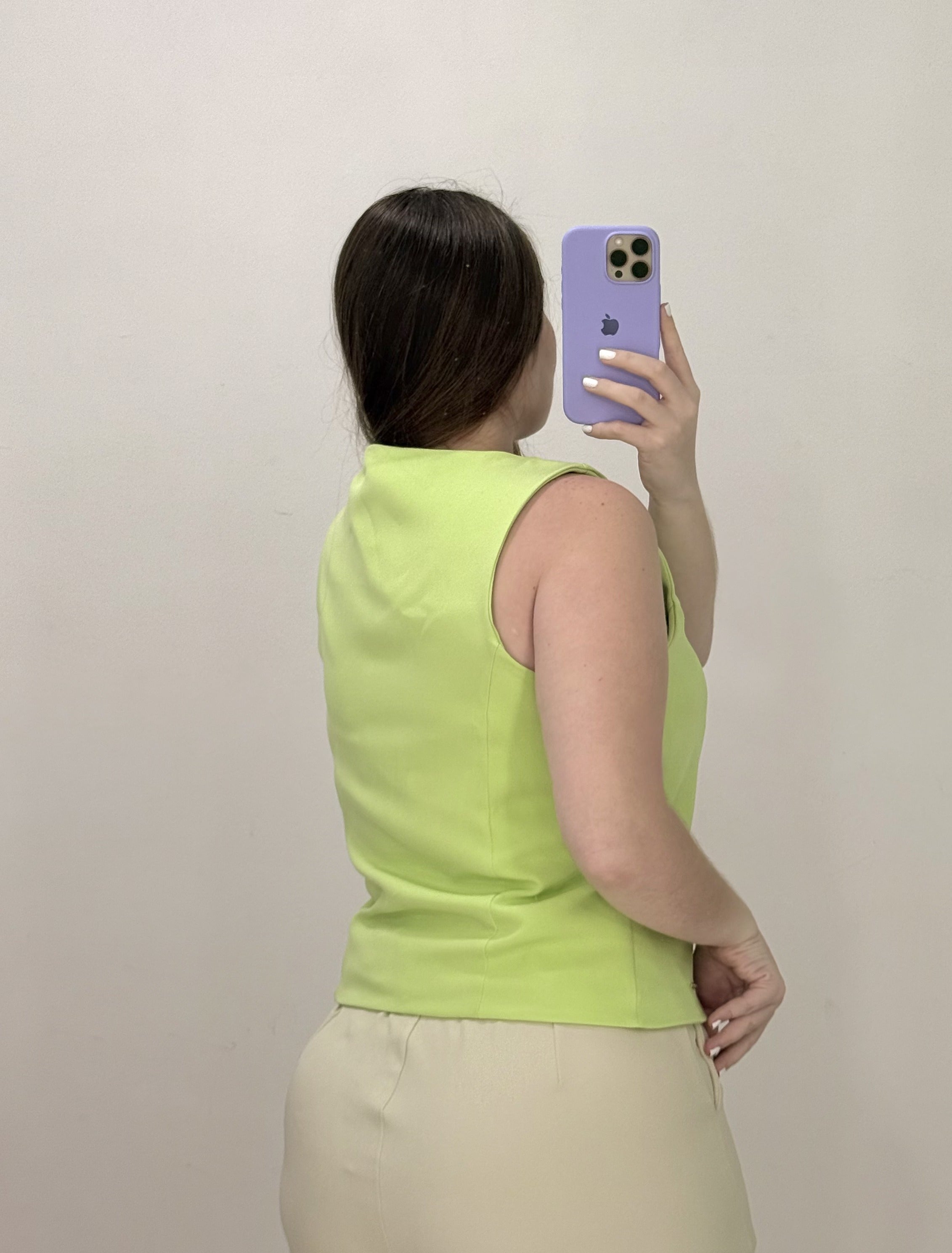 Cahaleco De Traje Sin Mangas Talla Plus