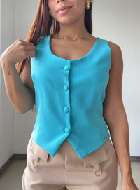Chaleco De Traje Sin Mangas