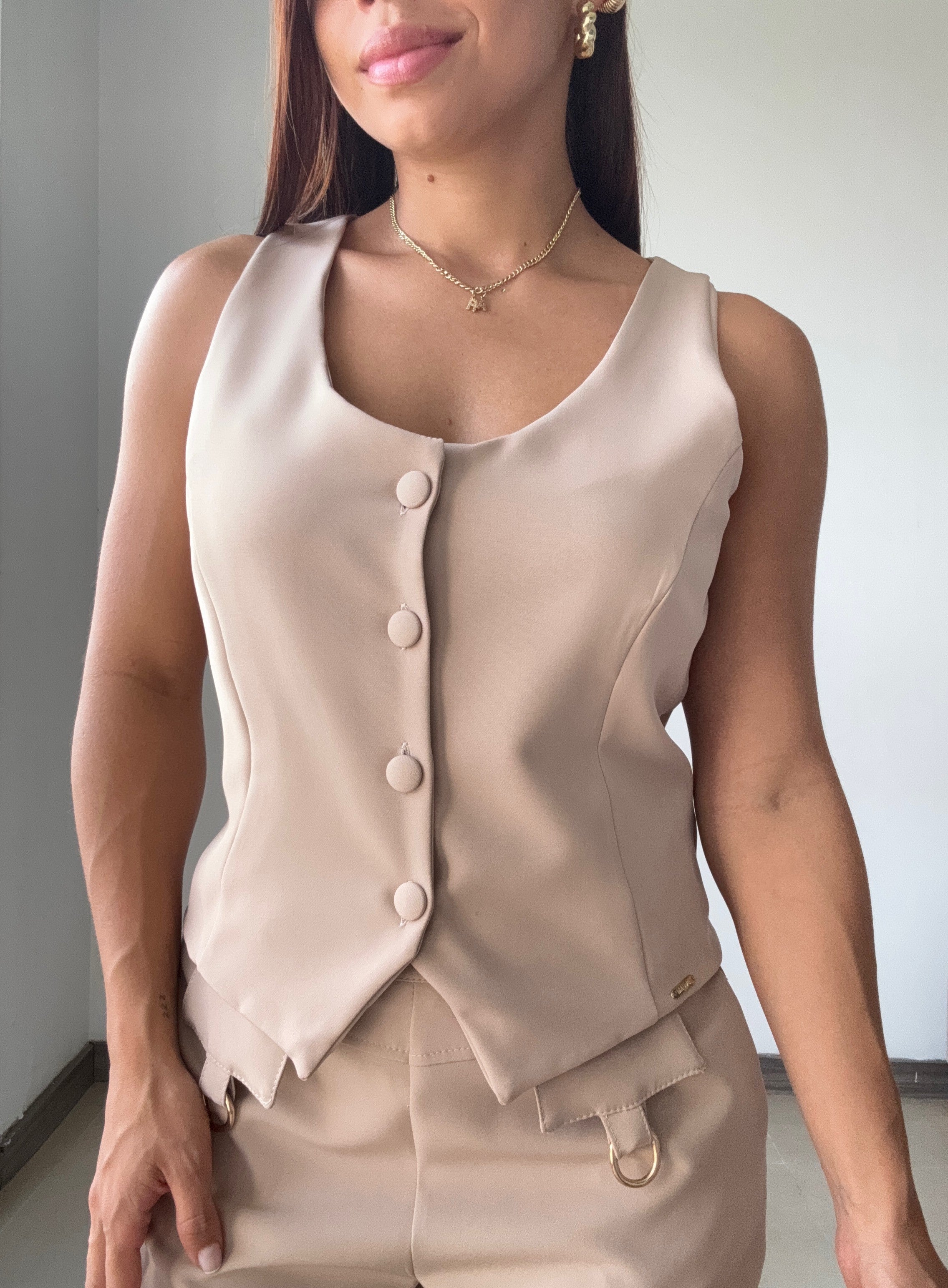 Chaleco De Traje Sin Mangas