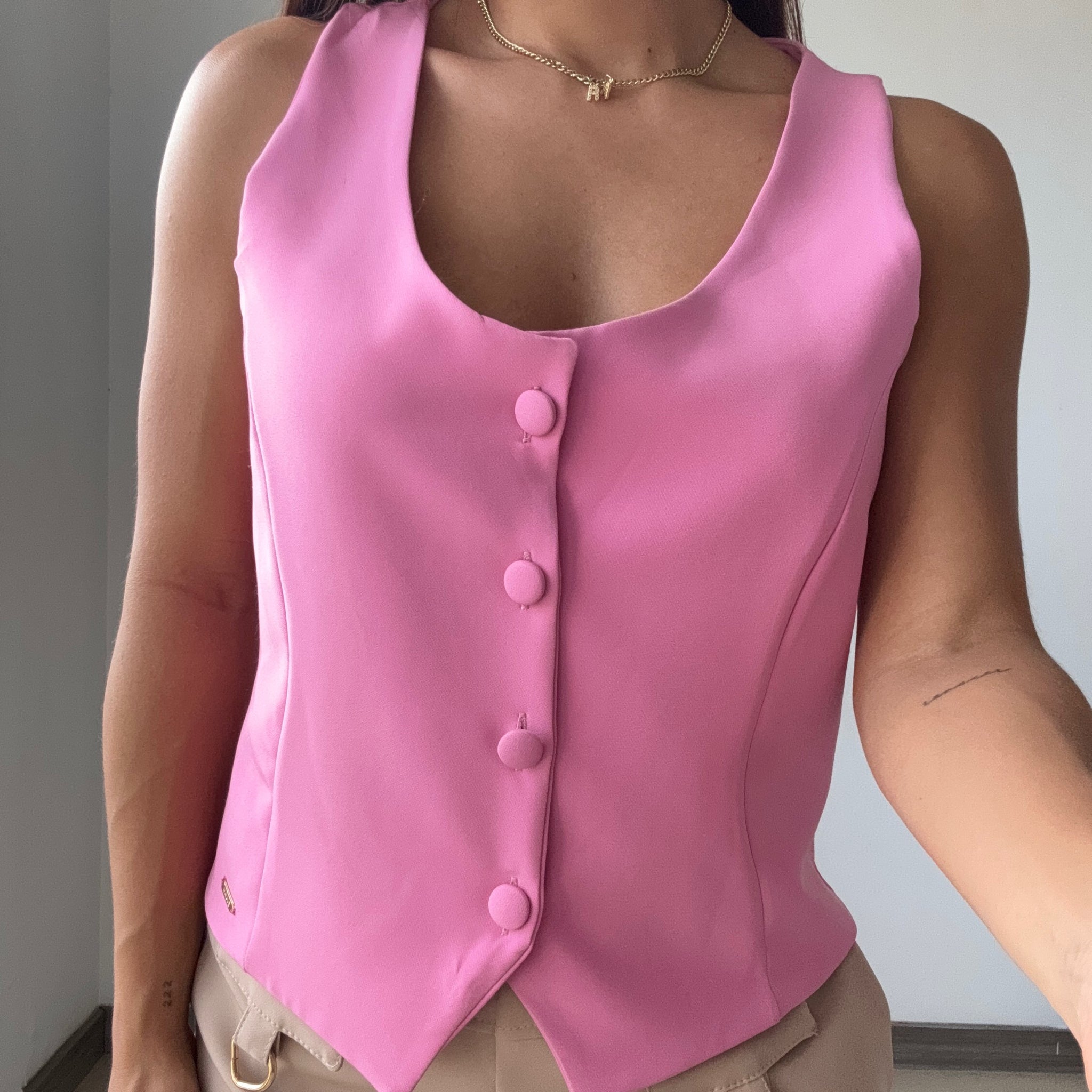 Chaleco De Traje Sin Mangas