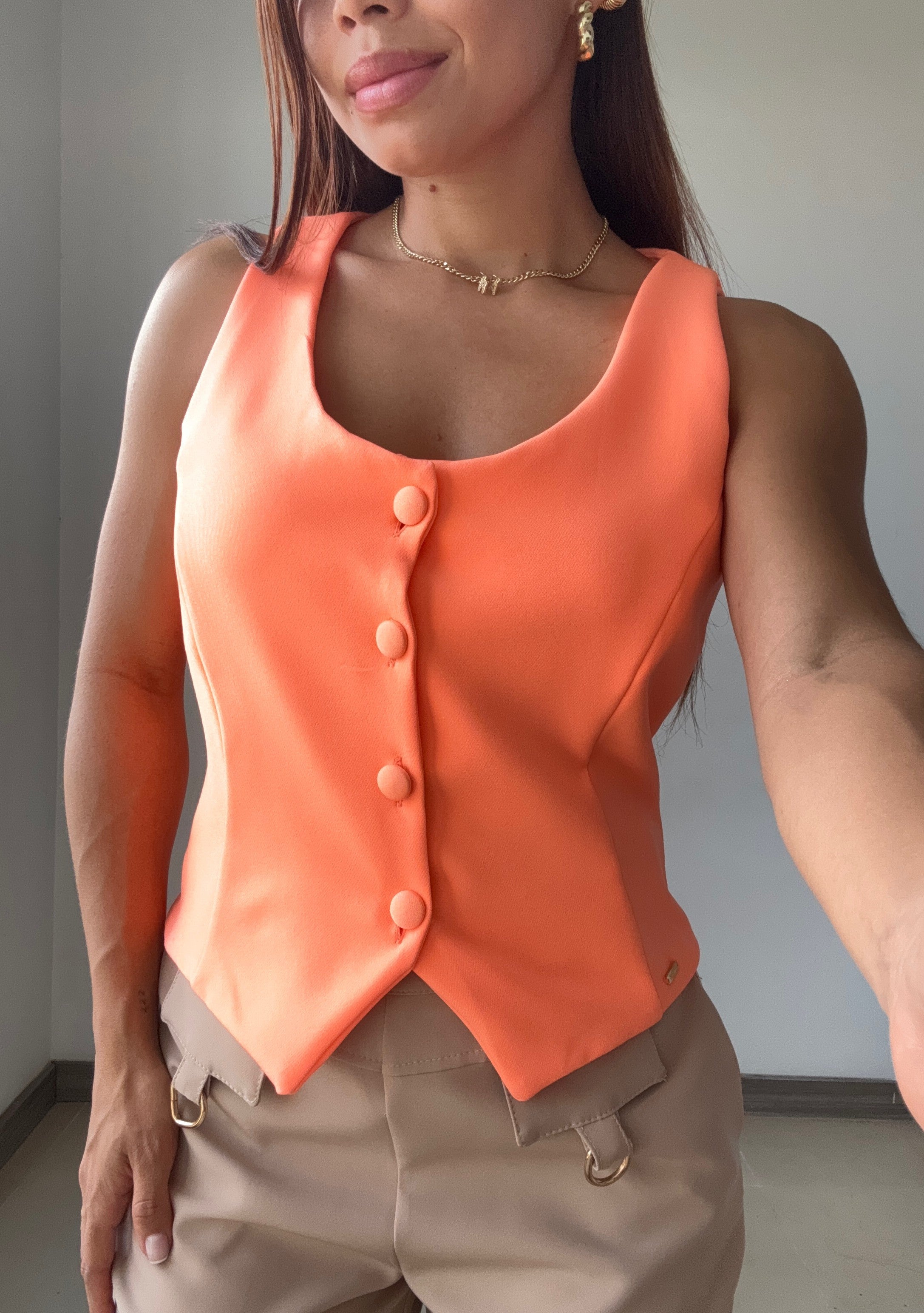 Chaleco De Traje Sin Mangas