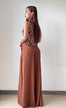Blusa Manga Sisa Estilo Chaleco Amarrar
