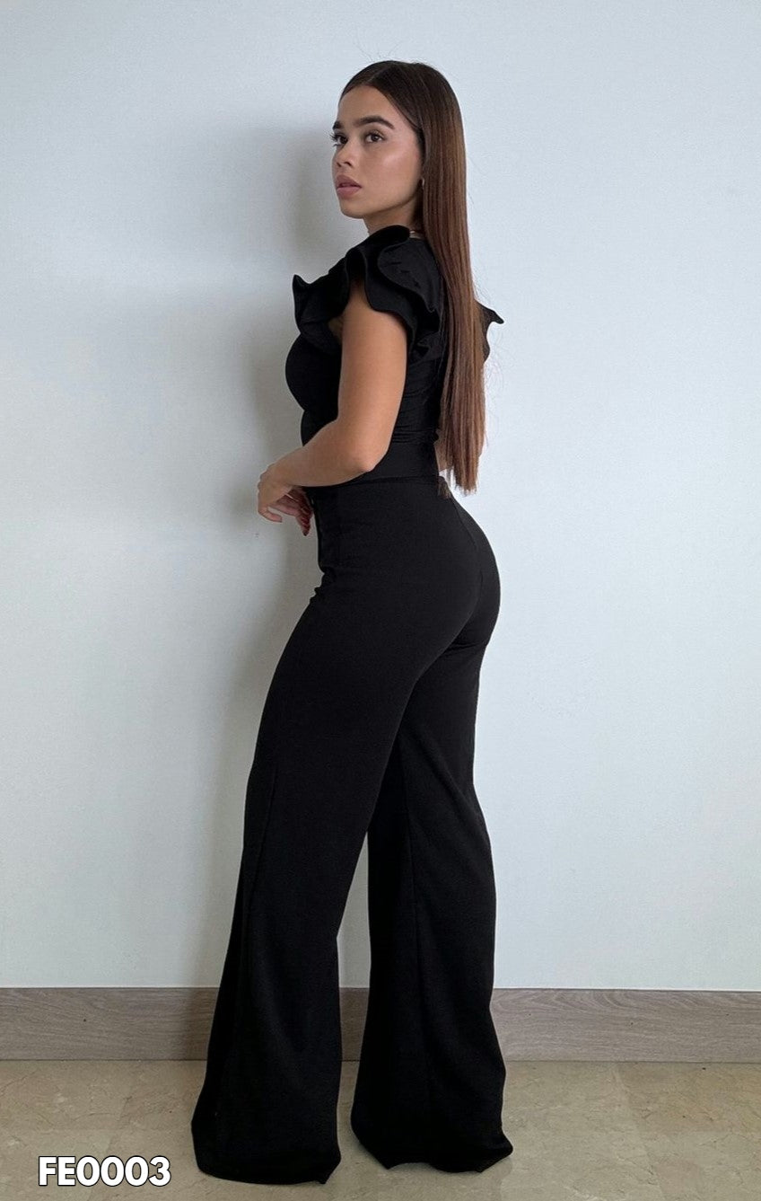 Enterizo Bolero Manga Sisa Cadena