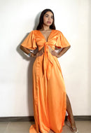 Enterizo Pantalon Manga Corta Cuello V A