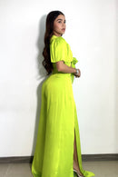 Enterizo Pantalon Manga Corta Cuello V A