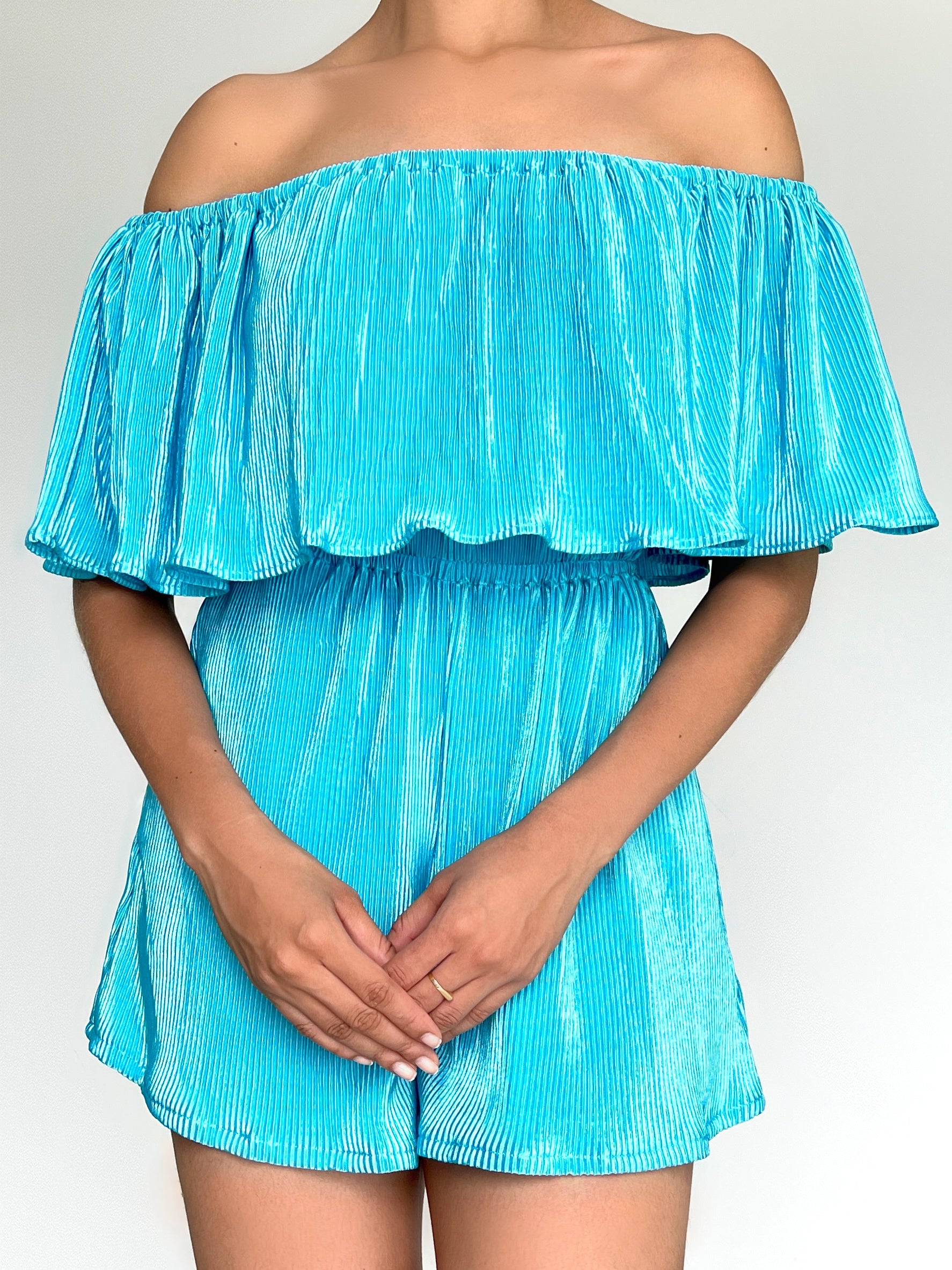 Enterizo Short Strapless Con Bolero