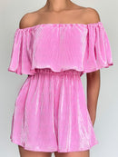 Enterizo Short Strapless Con Bolero