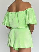 Enterizo Short Strapless Con Bolero