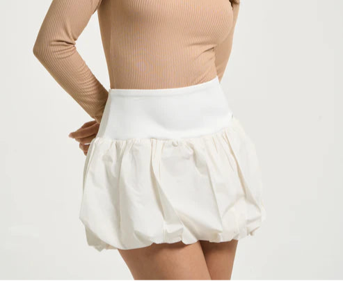 Falda Globo Popelina