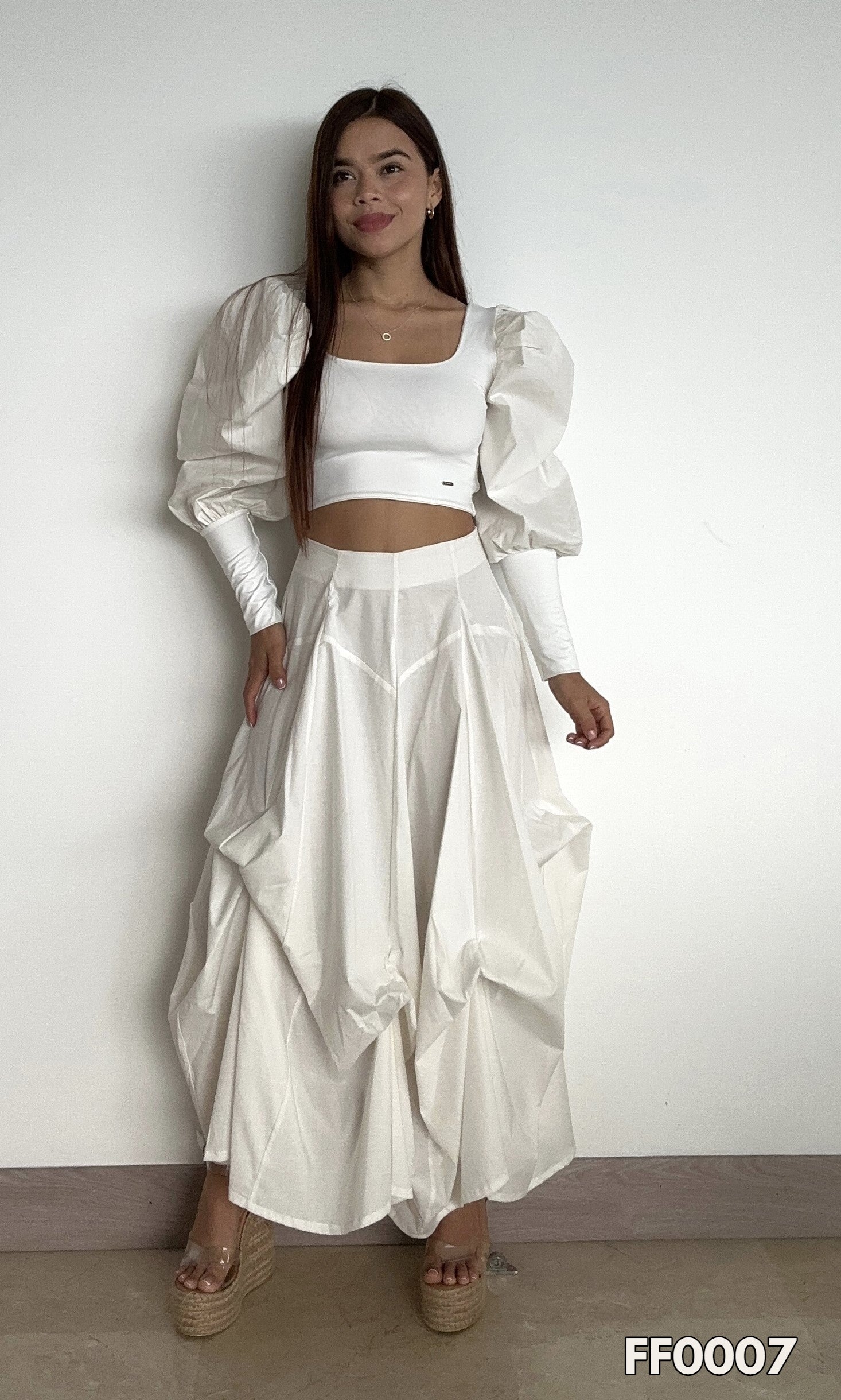 Falda Cortes Campana