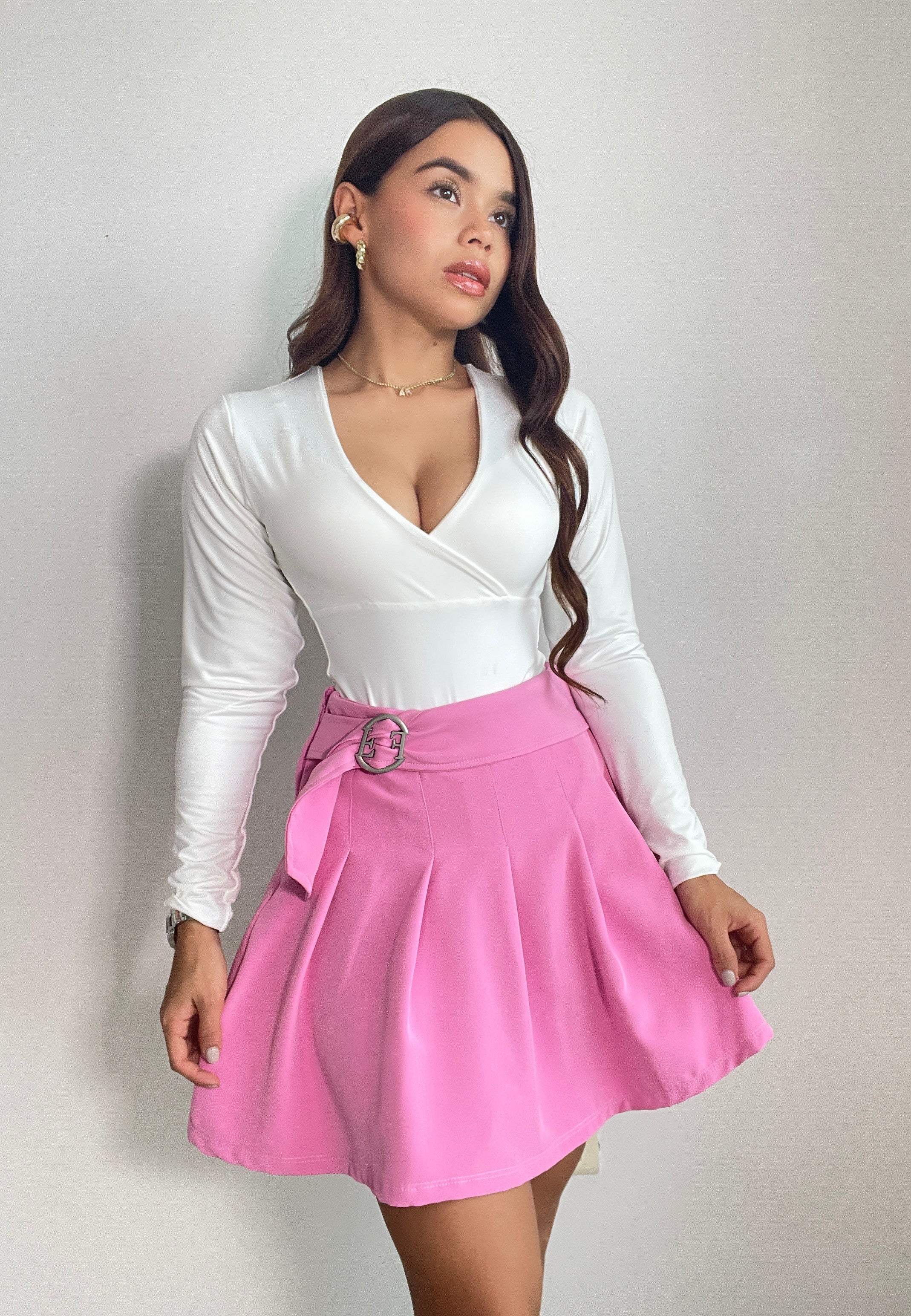 Falda Adorno Hebilla