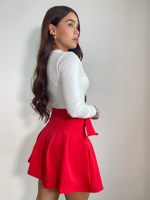 Falda Adorno Hebilla