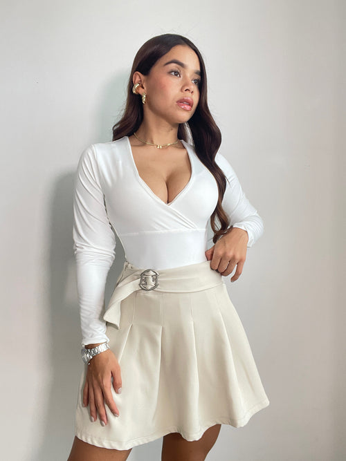 Falda Adorno Hebilla