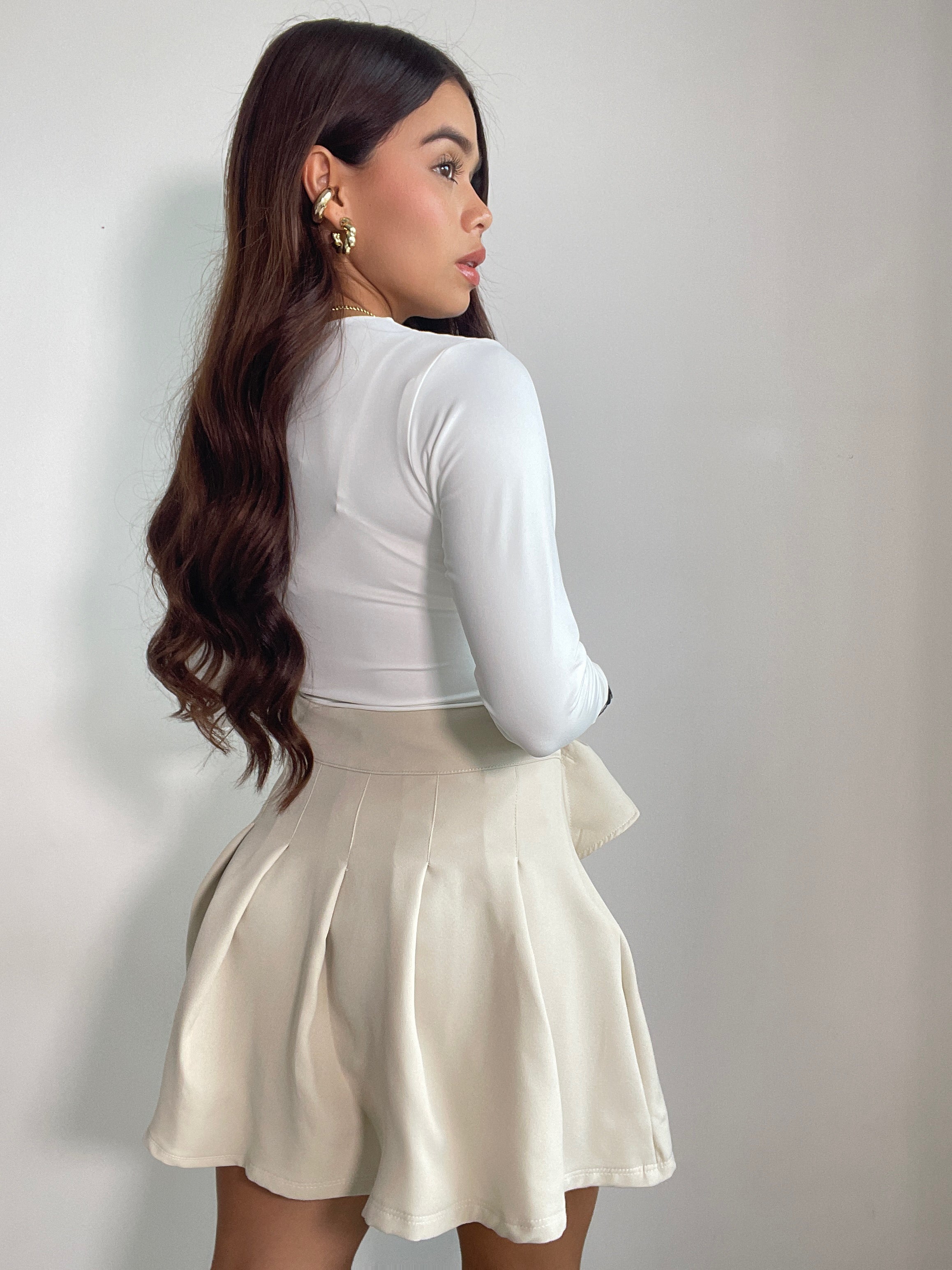 Falda Adorno Hebilla