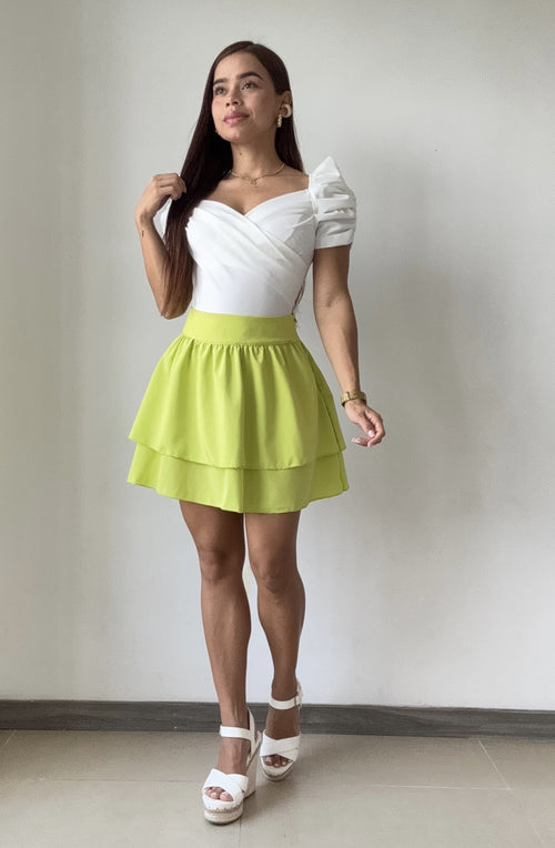 Falda Corta De Boleros