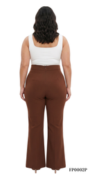 Pantalon Unicolor Correa Plus