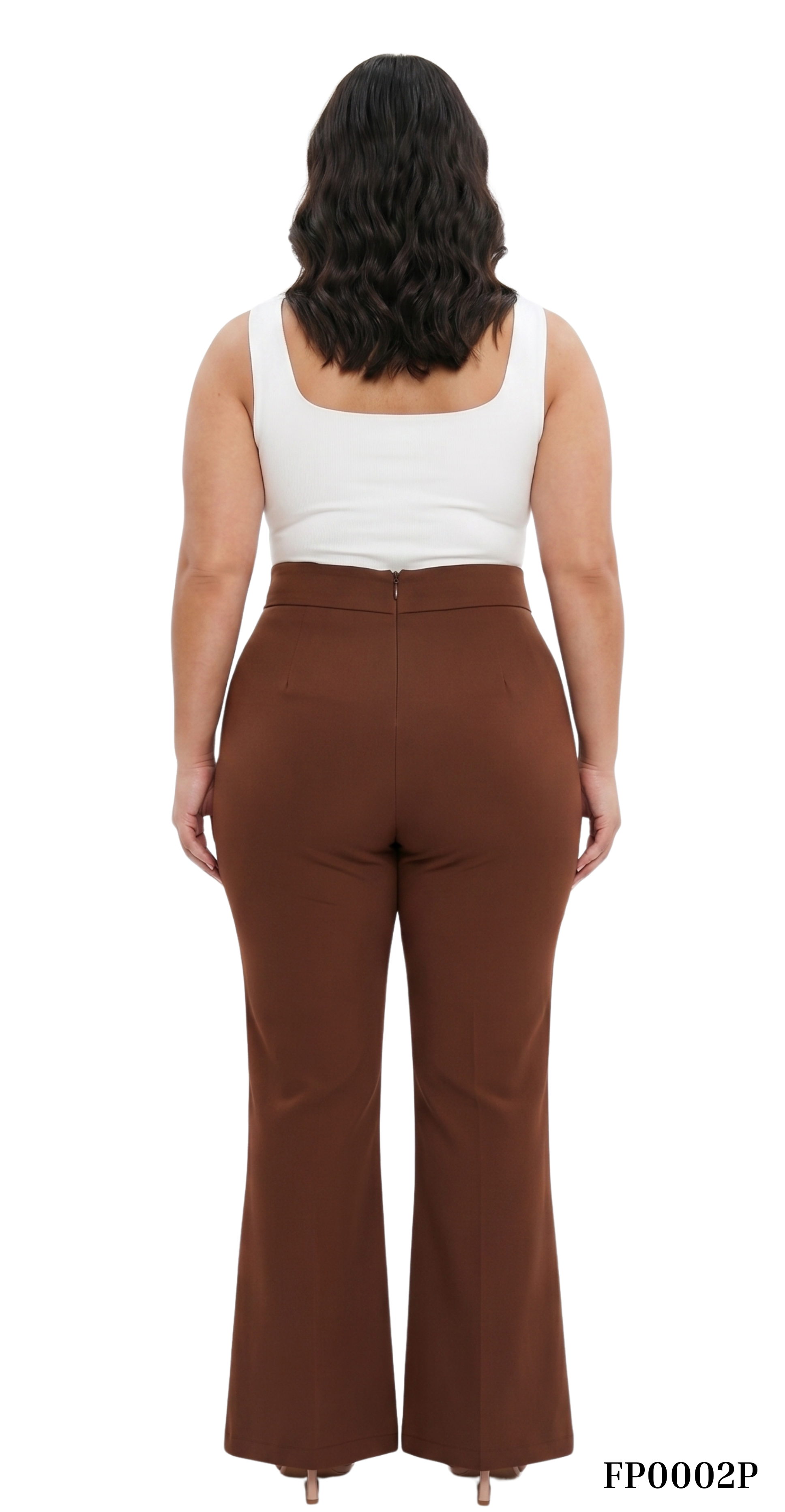 Pantalon Unicolor Correa Plus