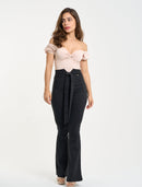 Pantalon Unicolor Correa