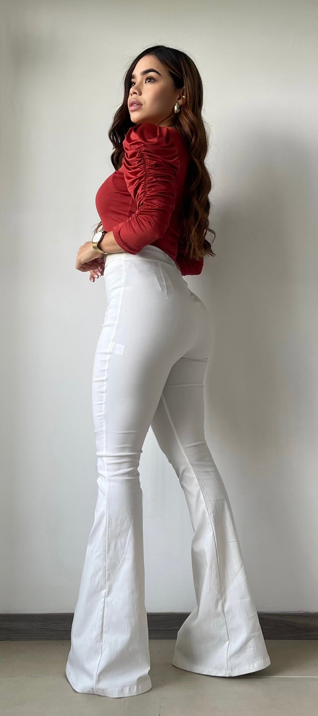 Pantalon Unicolor Correa
